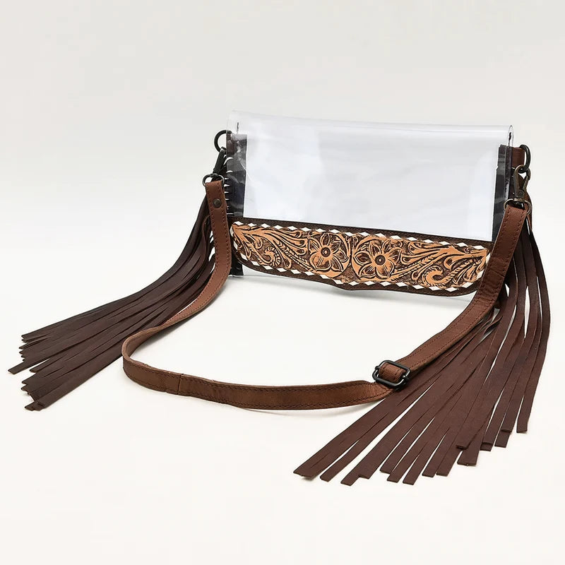 American Darling Fringe Clear Bag