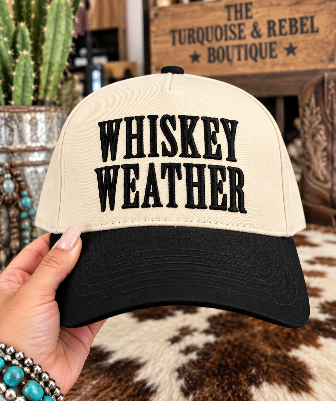 Whiskey Weather Trucker Hat