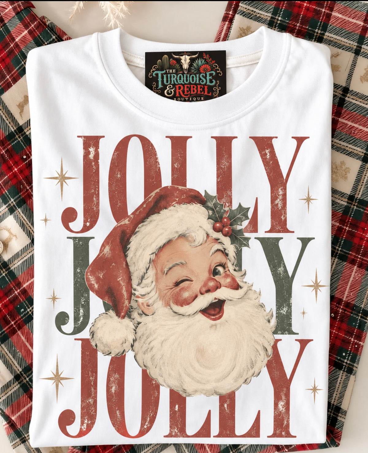 Jolly Saint Nick Graphic Tee