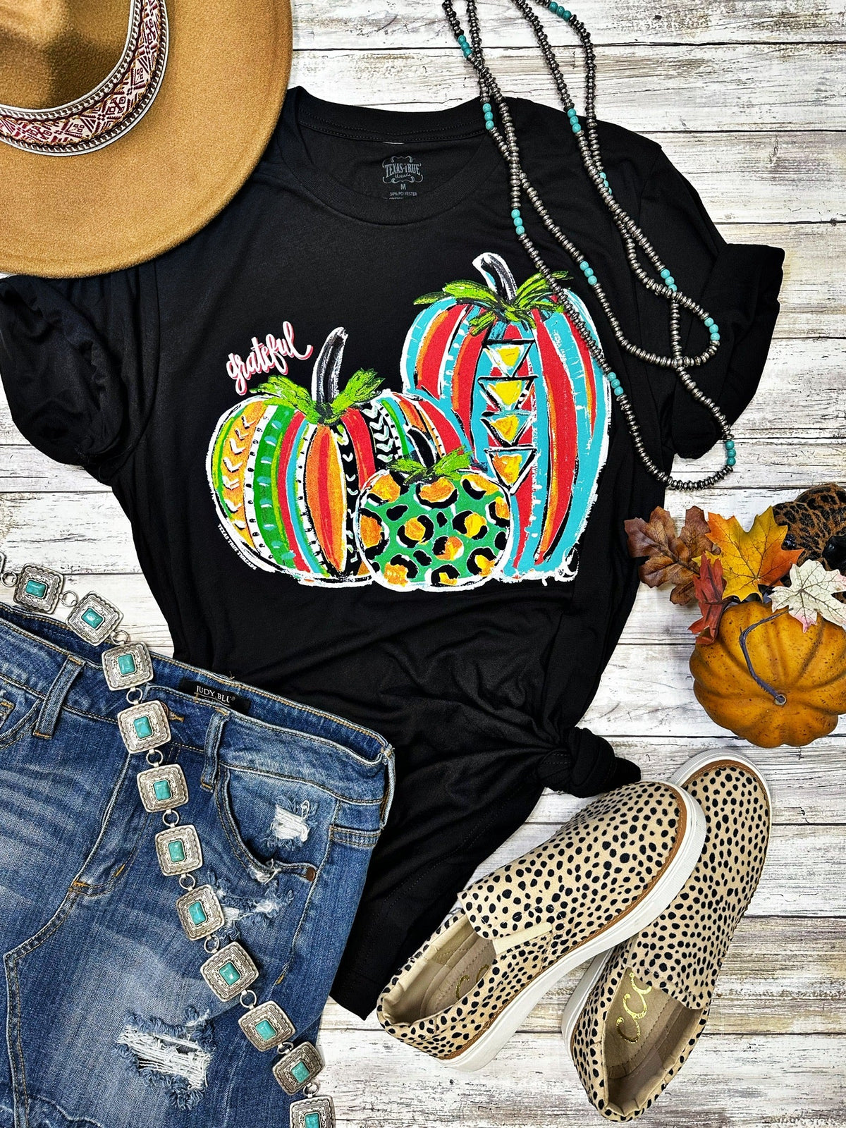 Callie Ann Stelter Trio of Pumpkins Tee