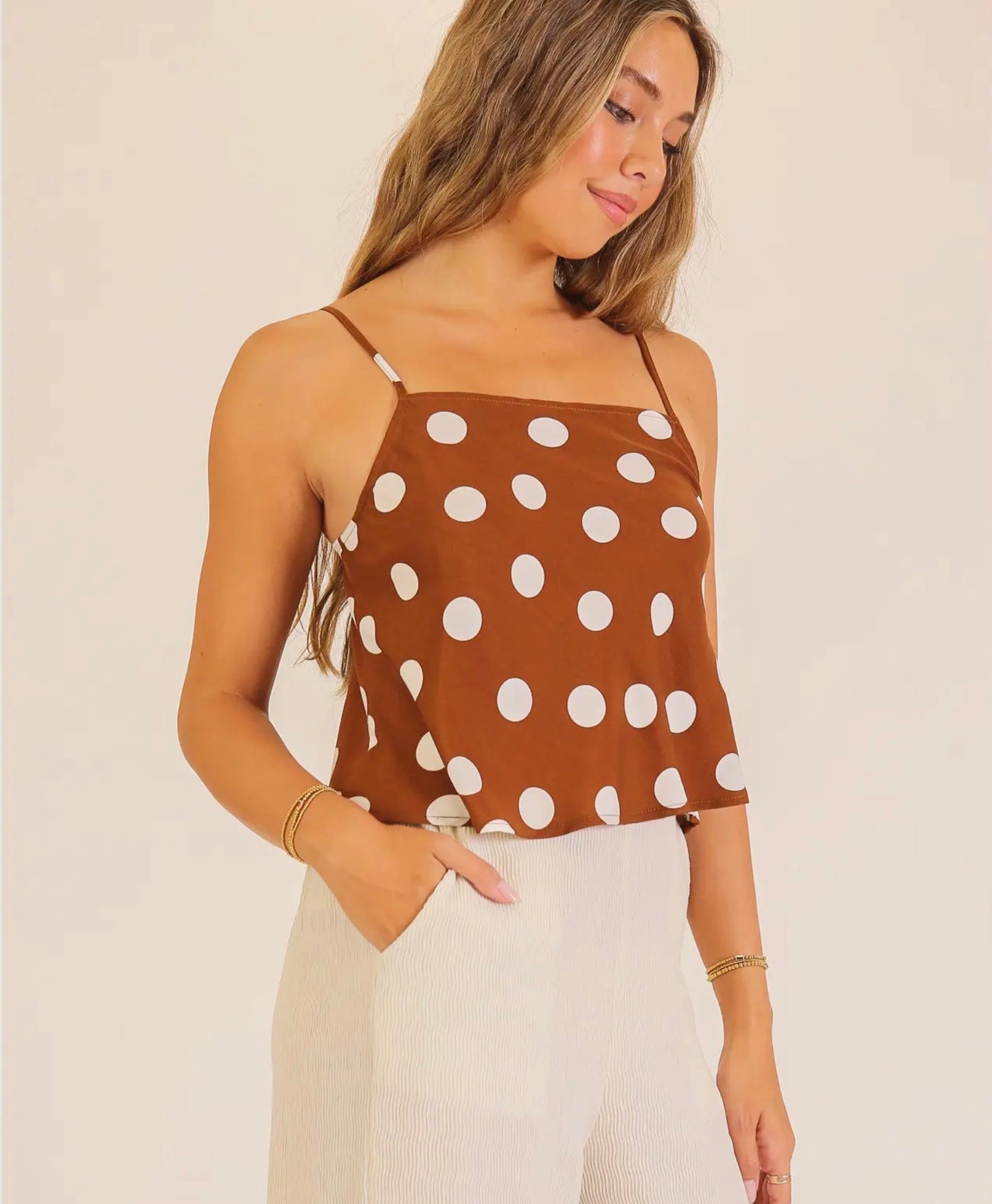 Polka Dot Cami