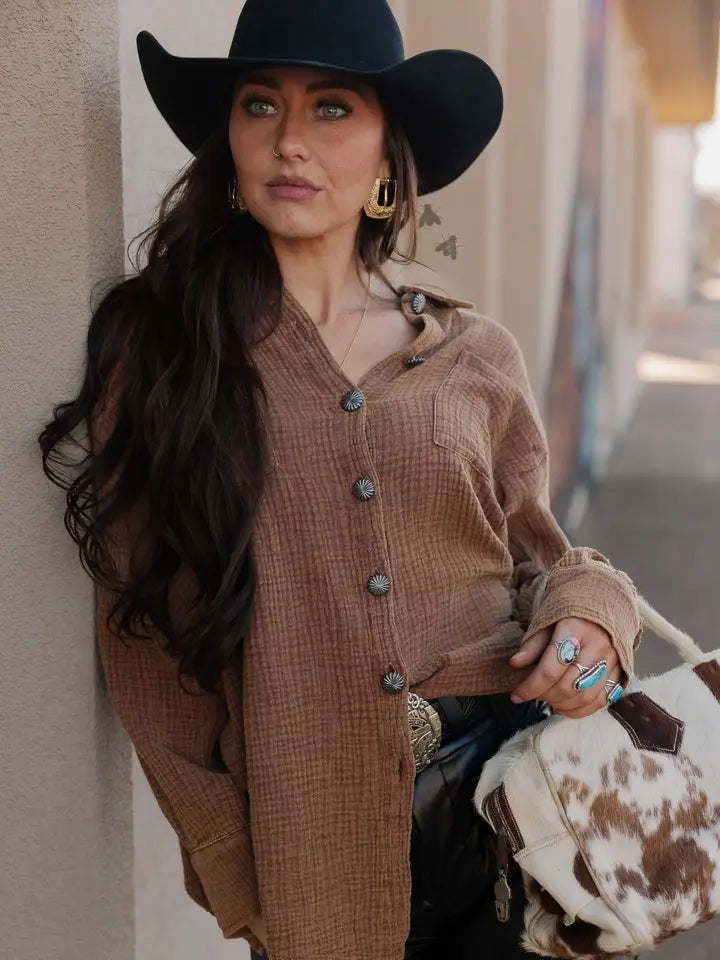 Acres Button Up