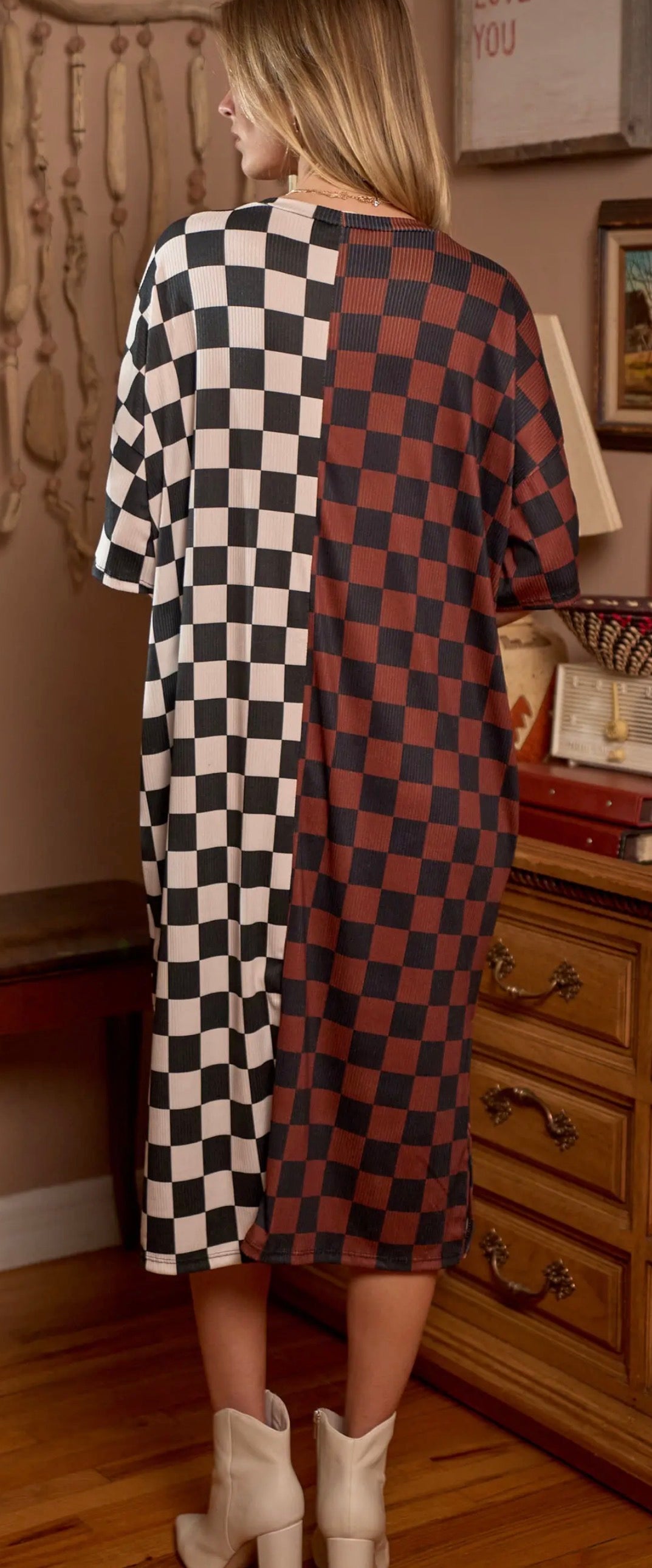 (PREORDER) Blending in is boring dress