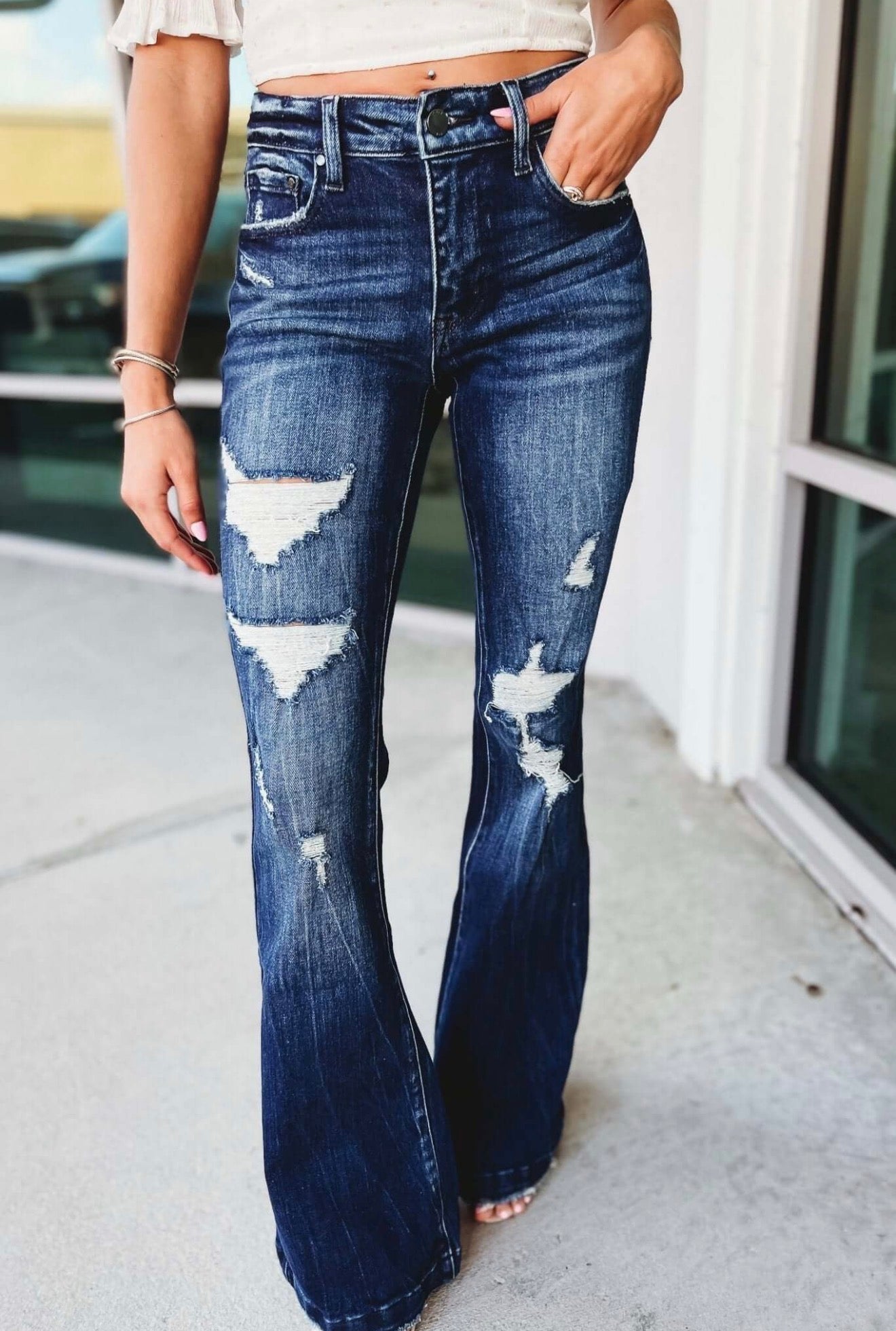 Petra 153 distressed Trouser Jeans