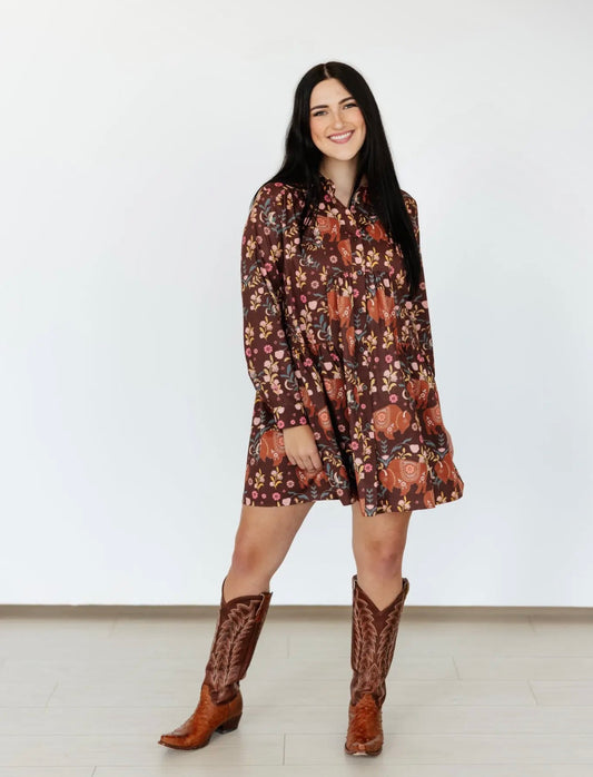 Buffalo Floral Dress