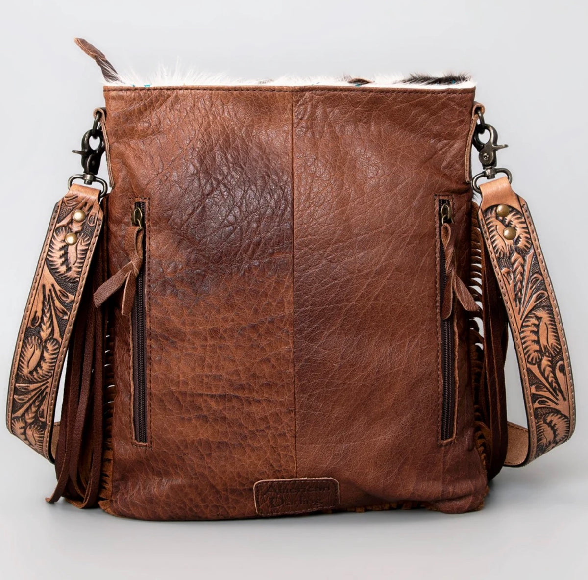 Cowhide Large Crossbody CC
