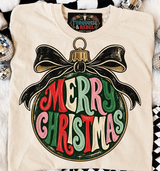 Merry Ornament Graphic Tee