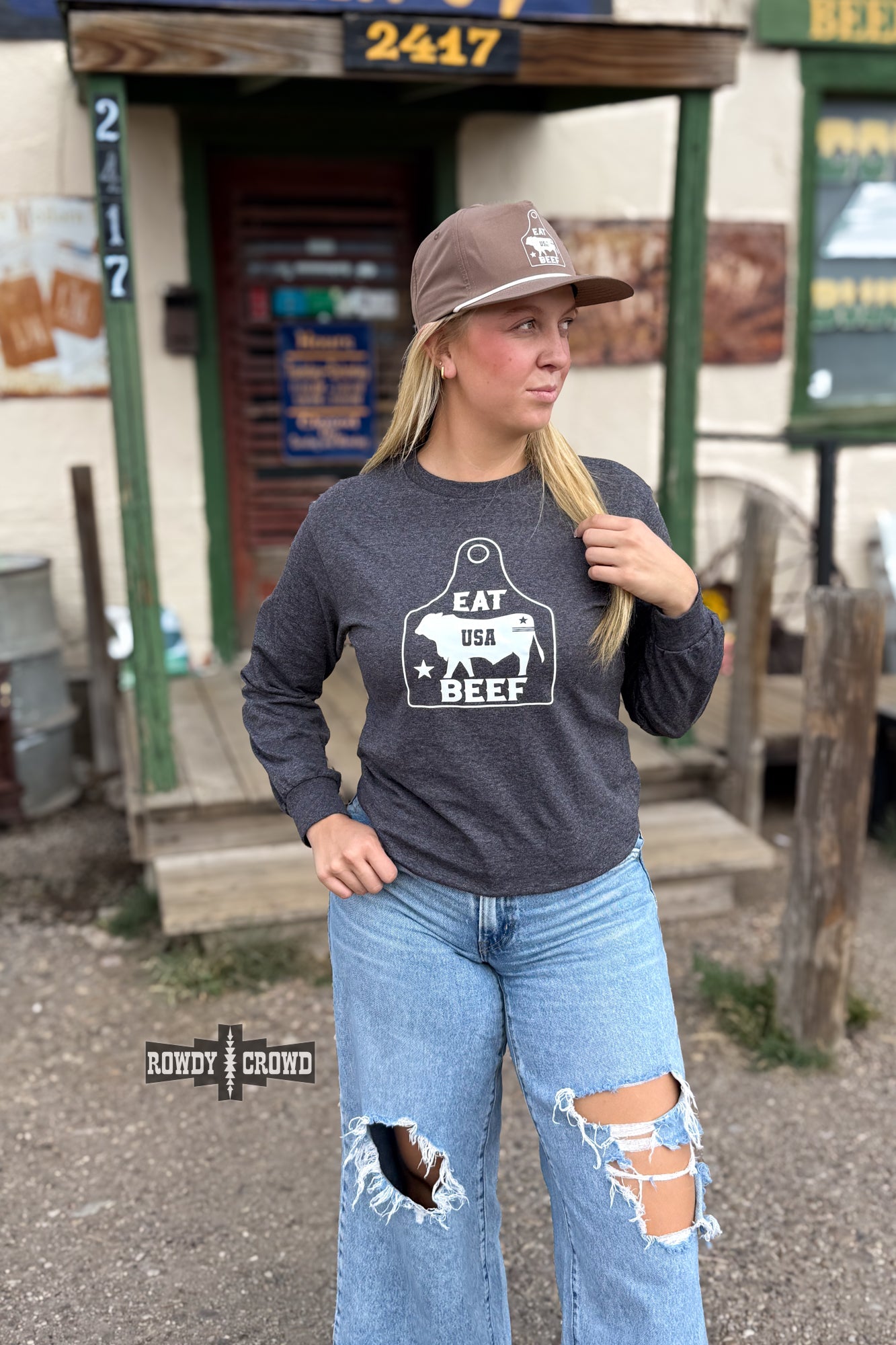 Eat USA Beef Long Sleeve