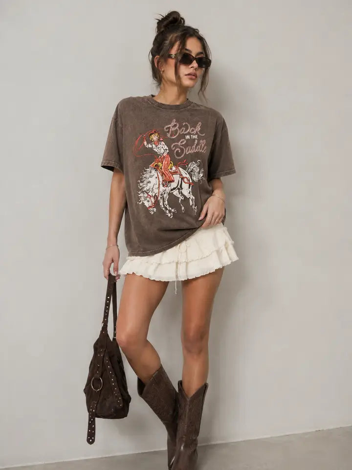 Back in the Saddle Tee