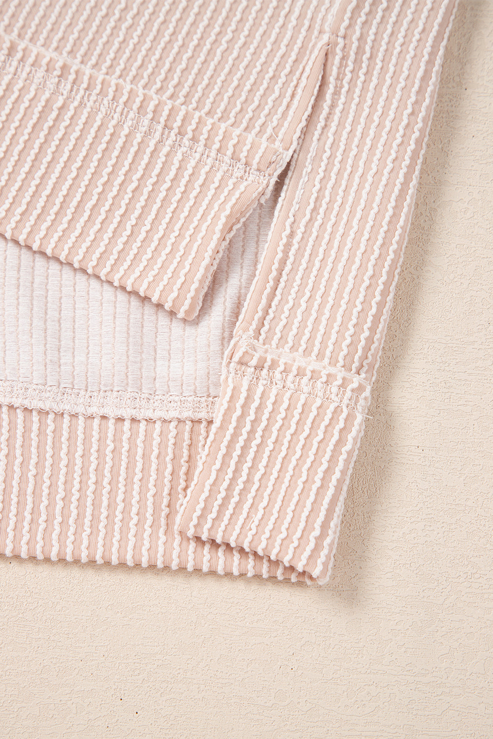 Mist Green Corded Bishop Sleeve Pullover and Ruffle Mini Skirt Set