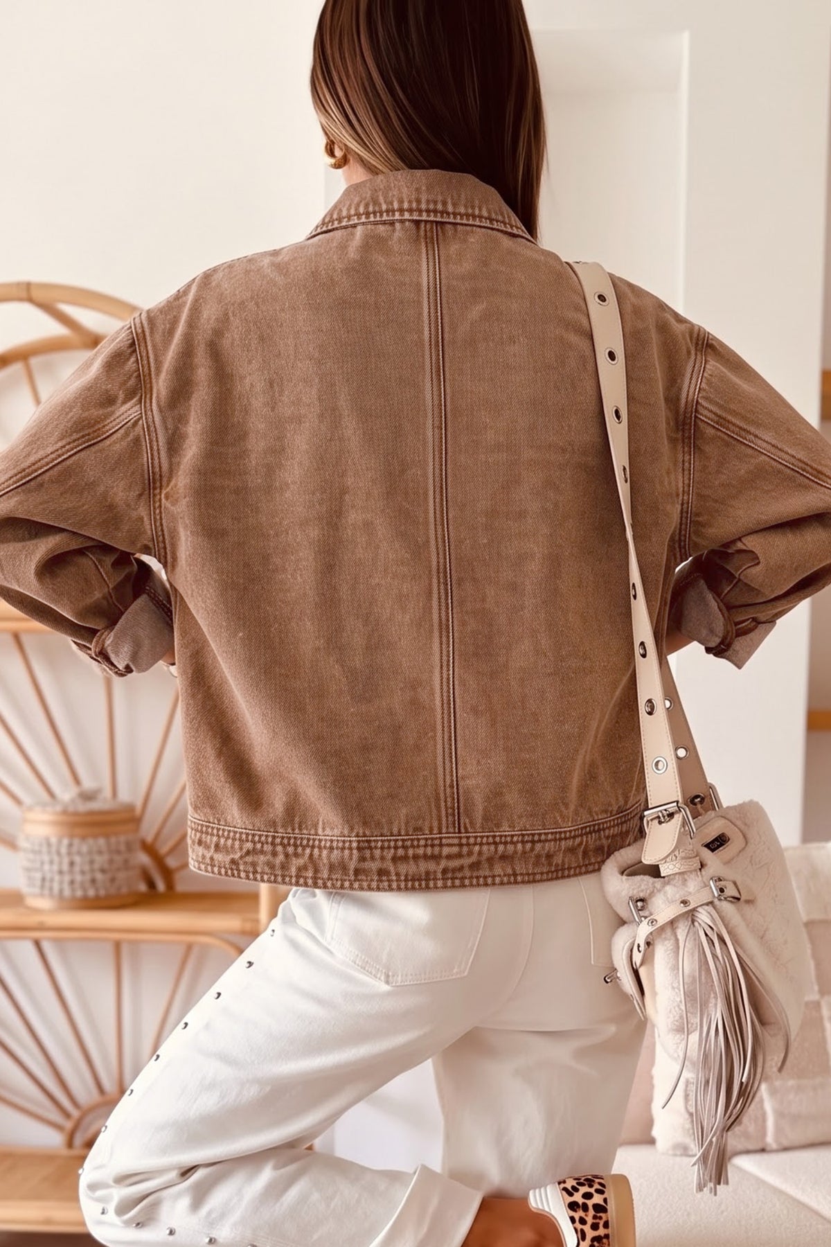 The Saddle & Studs Western Jacket
