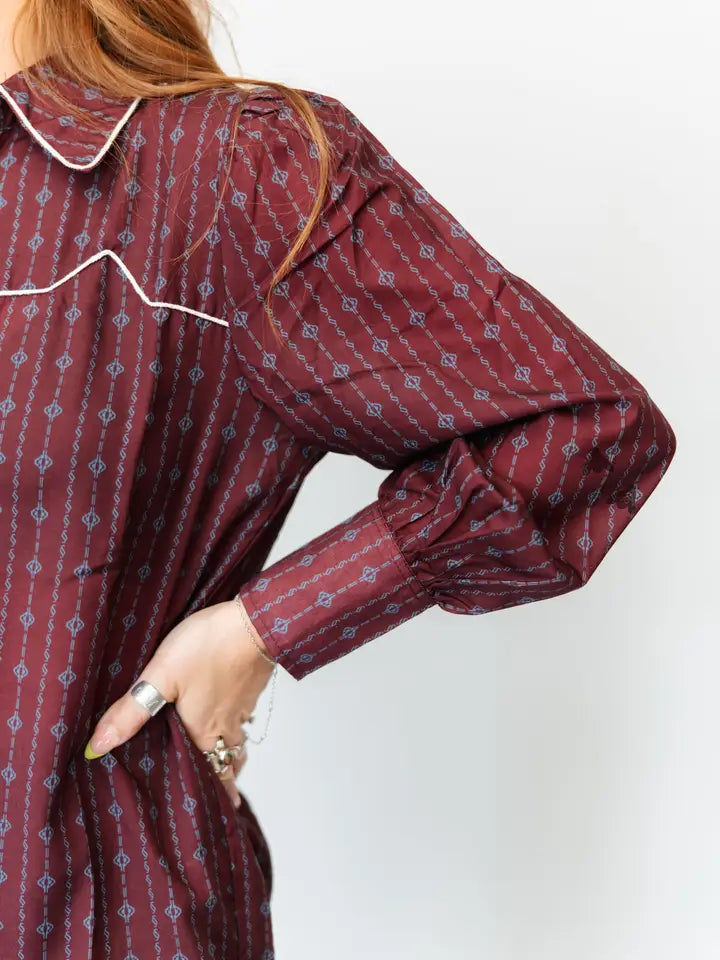 Fenced in Blouse